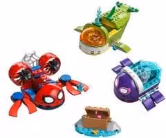 Lego Marvel Spidey e i suoi Amici Veicoli Subacquei Multicolore 154 pz – 1