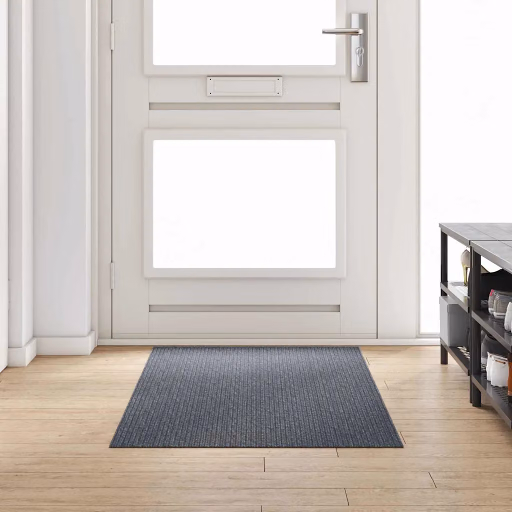 Runner in moquette vidaXL grigio, moderno e lavabile, L 80 cm x P 200 cm