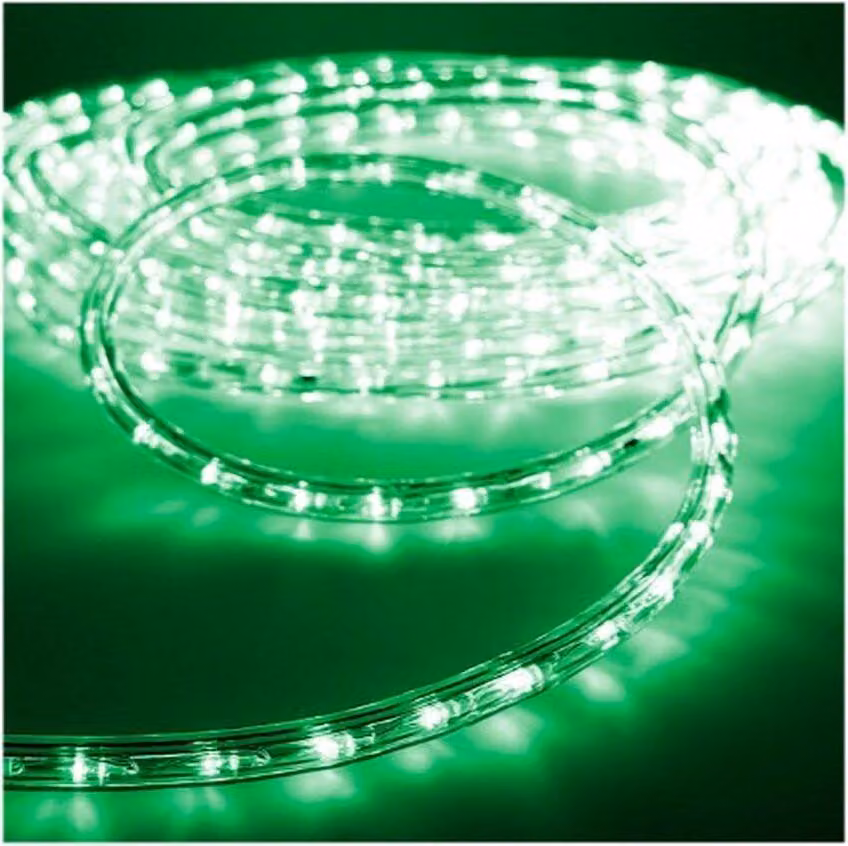 Tubo LED EDM 72709 flexiLED verde 1,75 W x 1 m 48 m a 2 vie