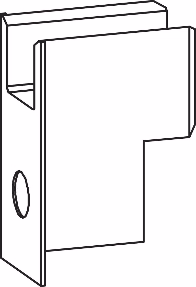 GU Guida HS n. 1 P1786 plastica nera