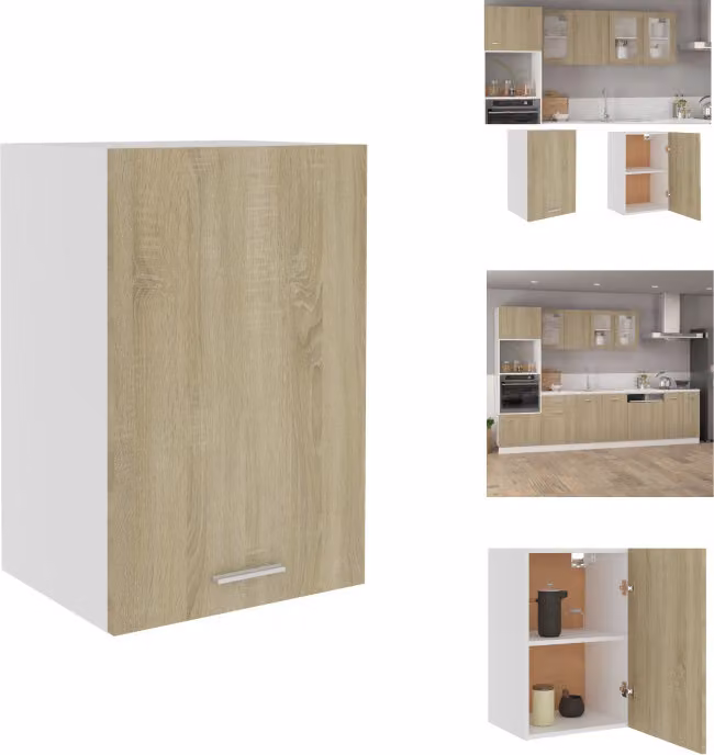 vidaXL Armadio a muro rovere Sonoma 39,5x31x60 cm materiale a base di legno - Armadi da cucina