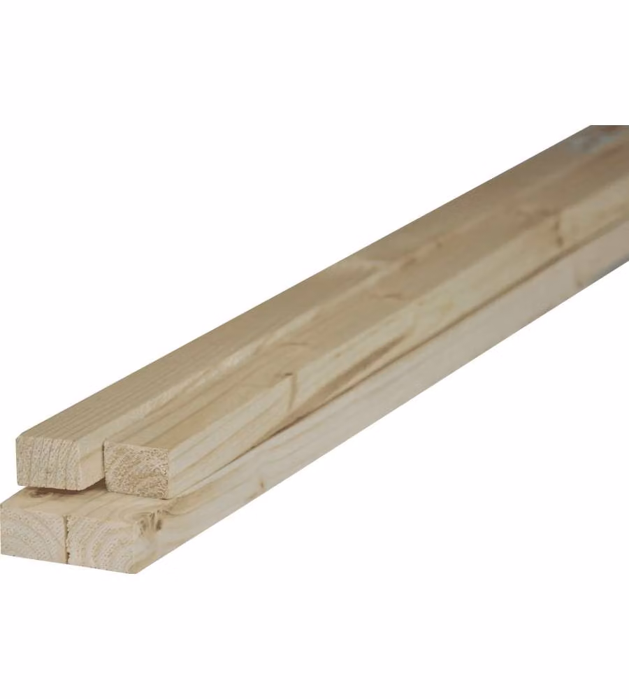 Pircher Listello piallato Abete 15x20x2000 mm - Superficie liscia versatile