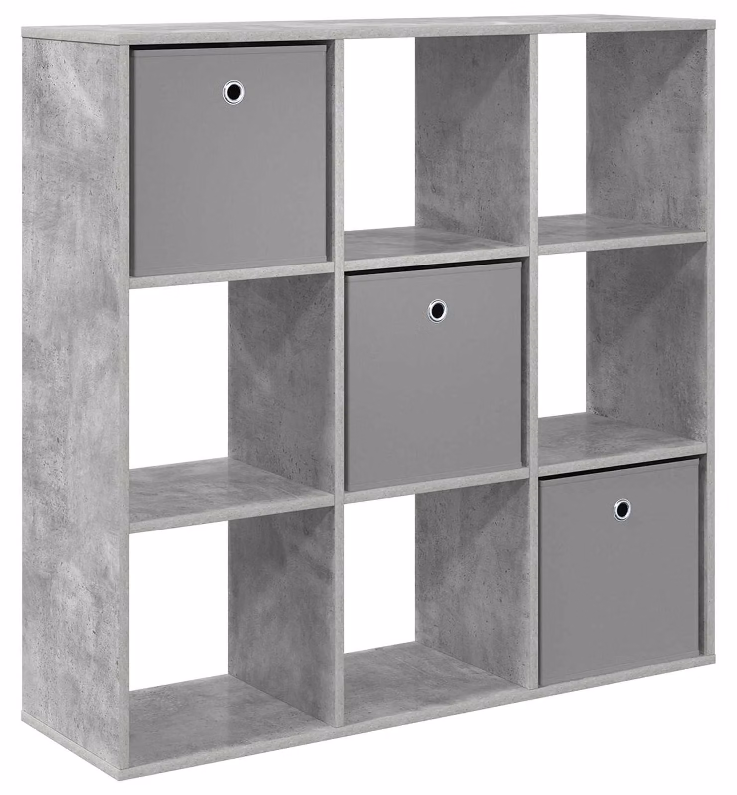 Credenza con cassetto Grigio cemento 102 x 31 x 99,5 cm