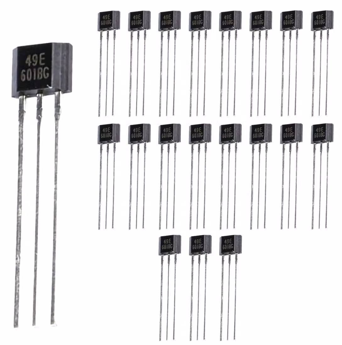 Sensore Hall, confezione da 20 pezzi, modelli OH49E e SS49E, rilevatore magnetico lineare