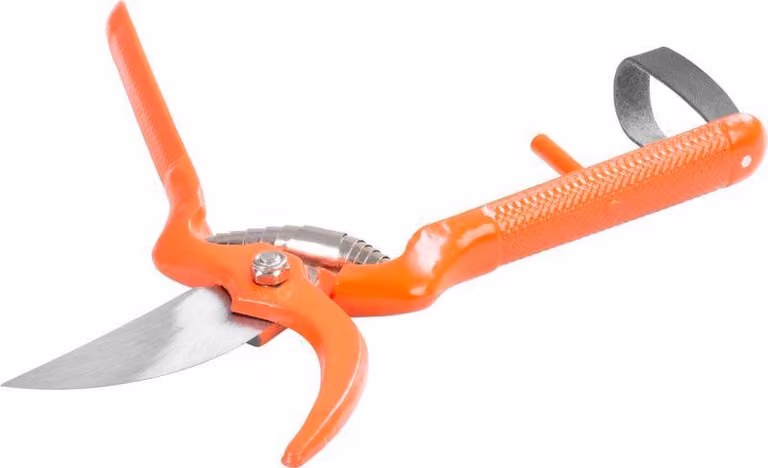 Forbici Strend Pro P8105, 230 mm, da giardino, per rami, Softdipp rosso