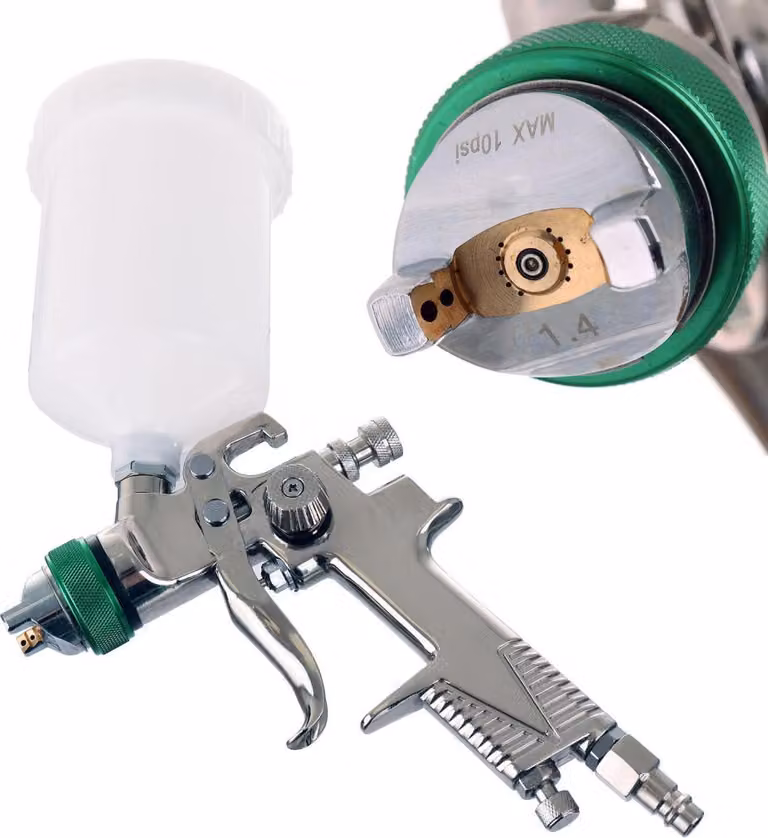 Ugello della pistola a spruzzo 1,4 mm HVLP II Verniciatura AUARITA 85-140 l/min