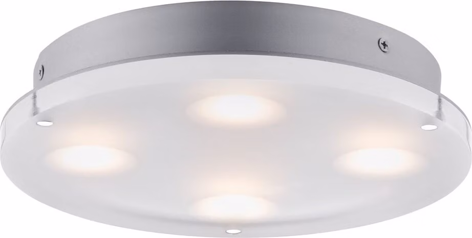 Paulmann WallCeiling DL rotonda Minor IP44 LED 18W 230mm, finitura satinata, 230V, corpo in acrilico