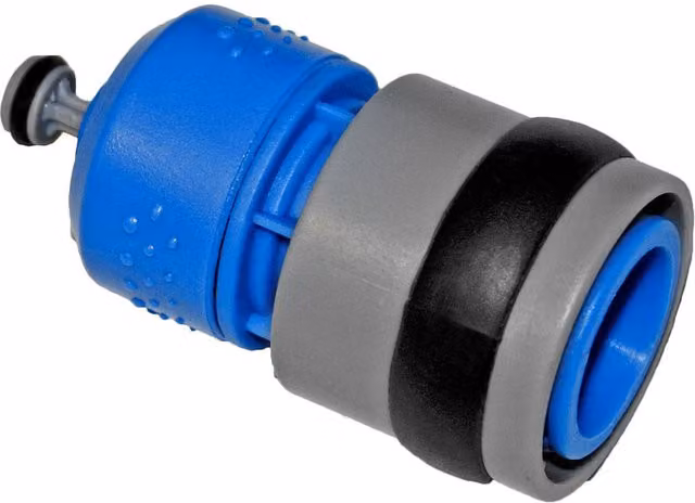 Raccordo rapido Kinzo in plastica blu da 1/2"