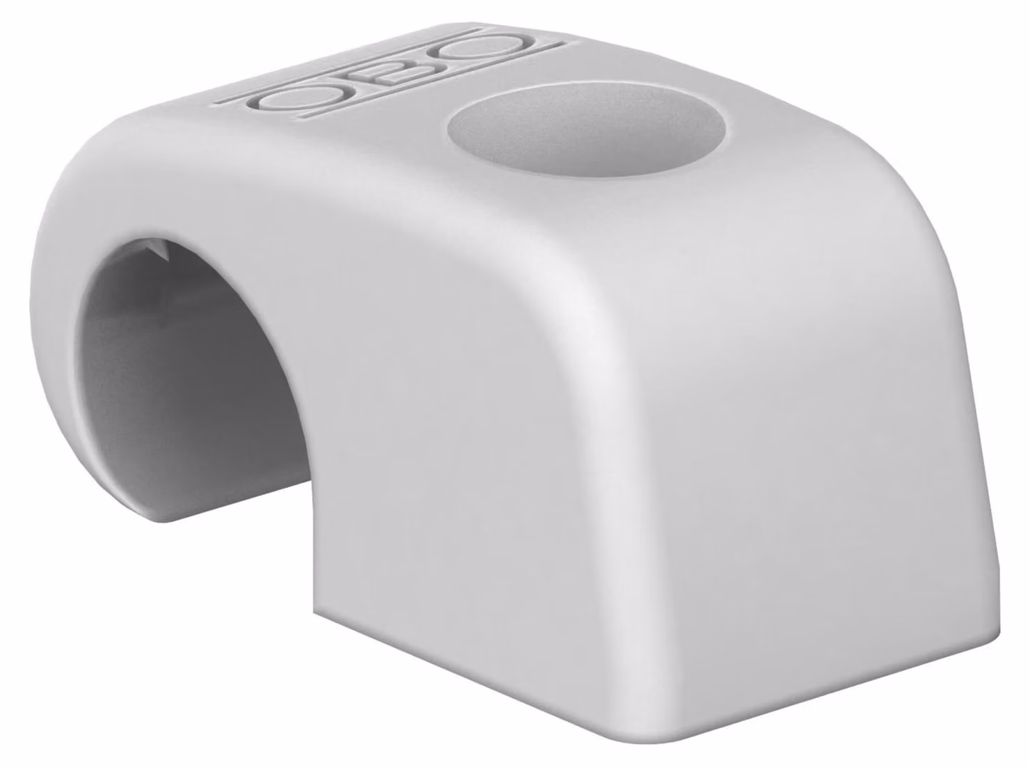 Clip adesiva 4040 7-12 mm grigio chiaro senza chiodo (2214881)