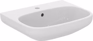 Ideal Standard i.life A lavabo, 1 foro per rubinetto, con sfioratore, 550x440 mm, T4512MA