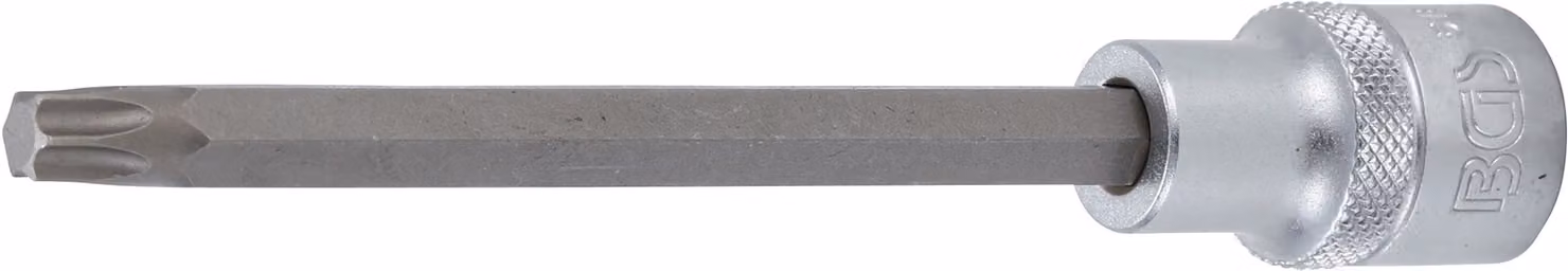 Bit BGS lunghezza presa 140 mm azionamento quadrato 12,5 mm (1/2") profilo a T (per Torx) T45 - 5184-T45