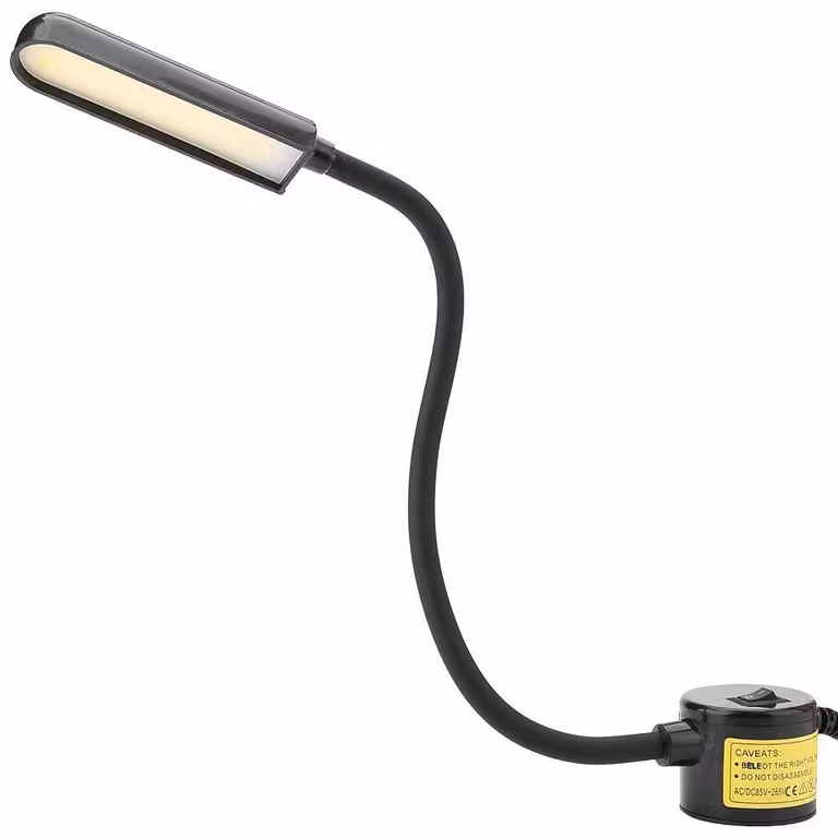 Lampada da cucito regolabile Naailicht da 6W con tecnologia COB e base magnetica