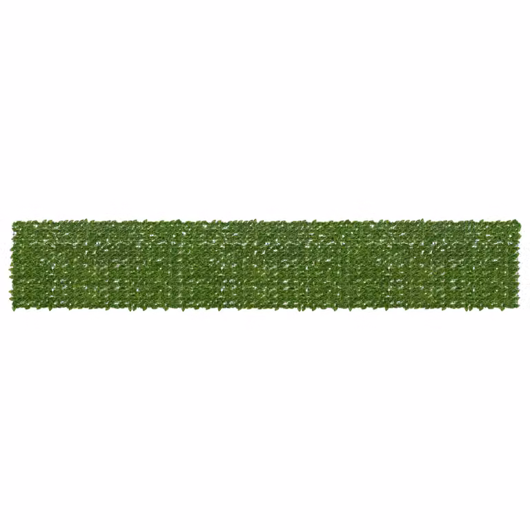 Schermo per balcone con siepe artificiale vidaXL, motivo foglie Verde e Giallo, L: 600 cm, H: 100 cm
