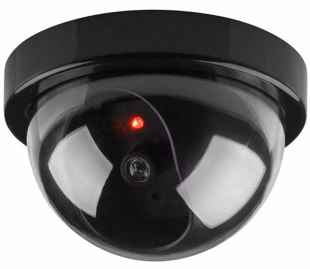 Telecamera finta, sistema di sicurezza domestico, imitazione di telecamera di sorveglianza