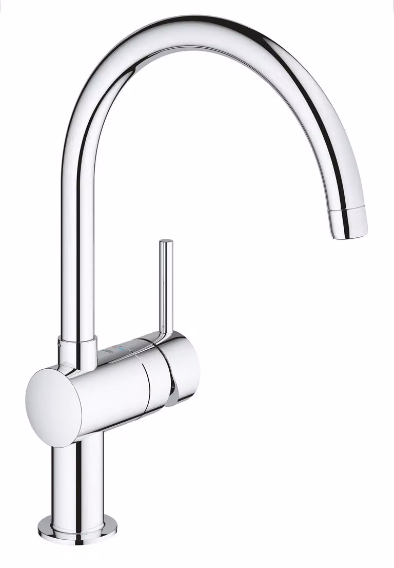 Miscelatore per cucina, monocomando, con erogatore alto, cromato, modello 32917000