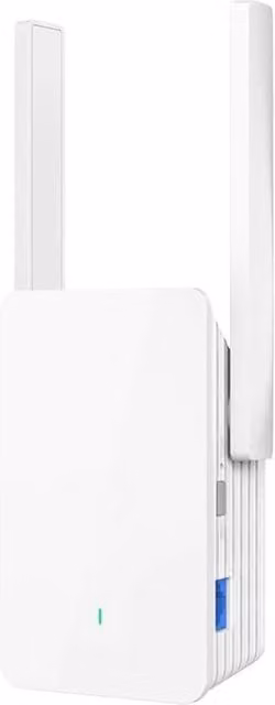 Ripetitore Wi-Fi Tenda Wi-Fi 6 Dual Band con porta Ethernet/LAN, Bianco