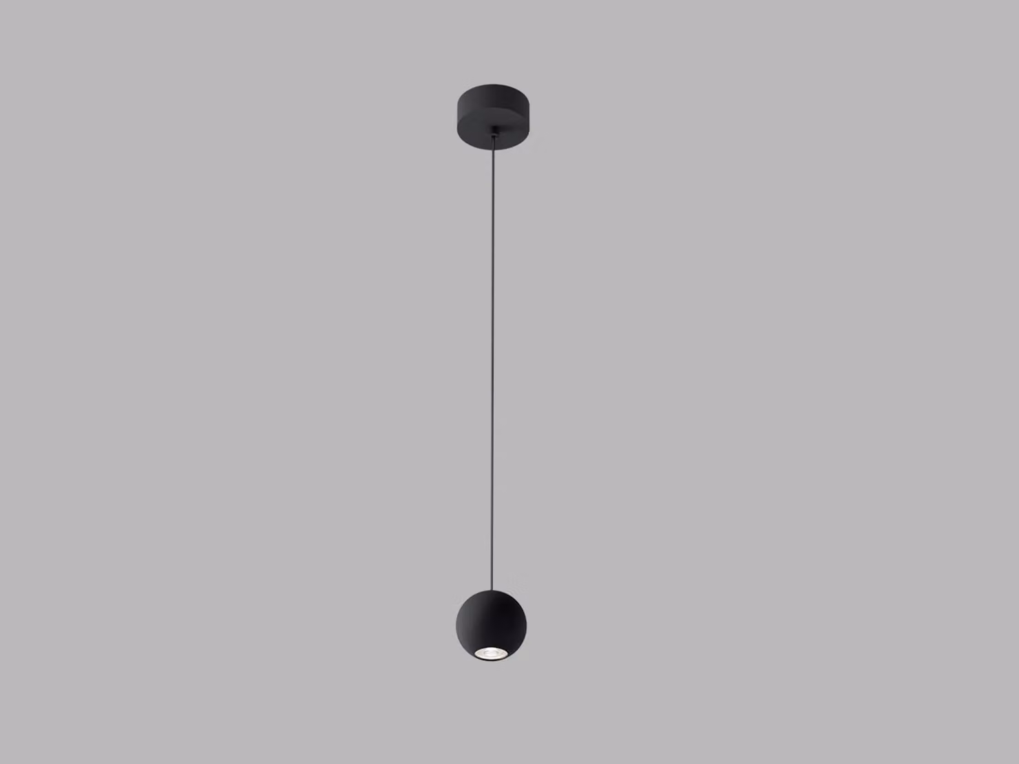 Apparecchio LED a sospensione OCCO Z CRI90 dimmerabile, Variante: OCCO Z, nero, DALI