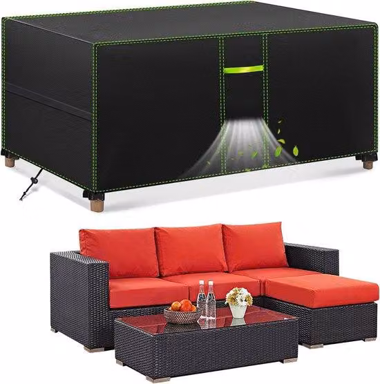 Set di mobili da esterno per terrazze 230 x 165 x 70 cm
