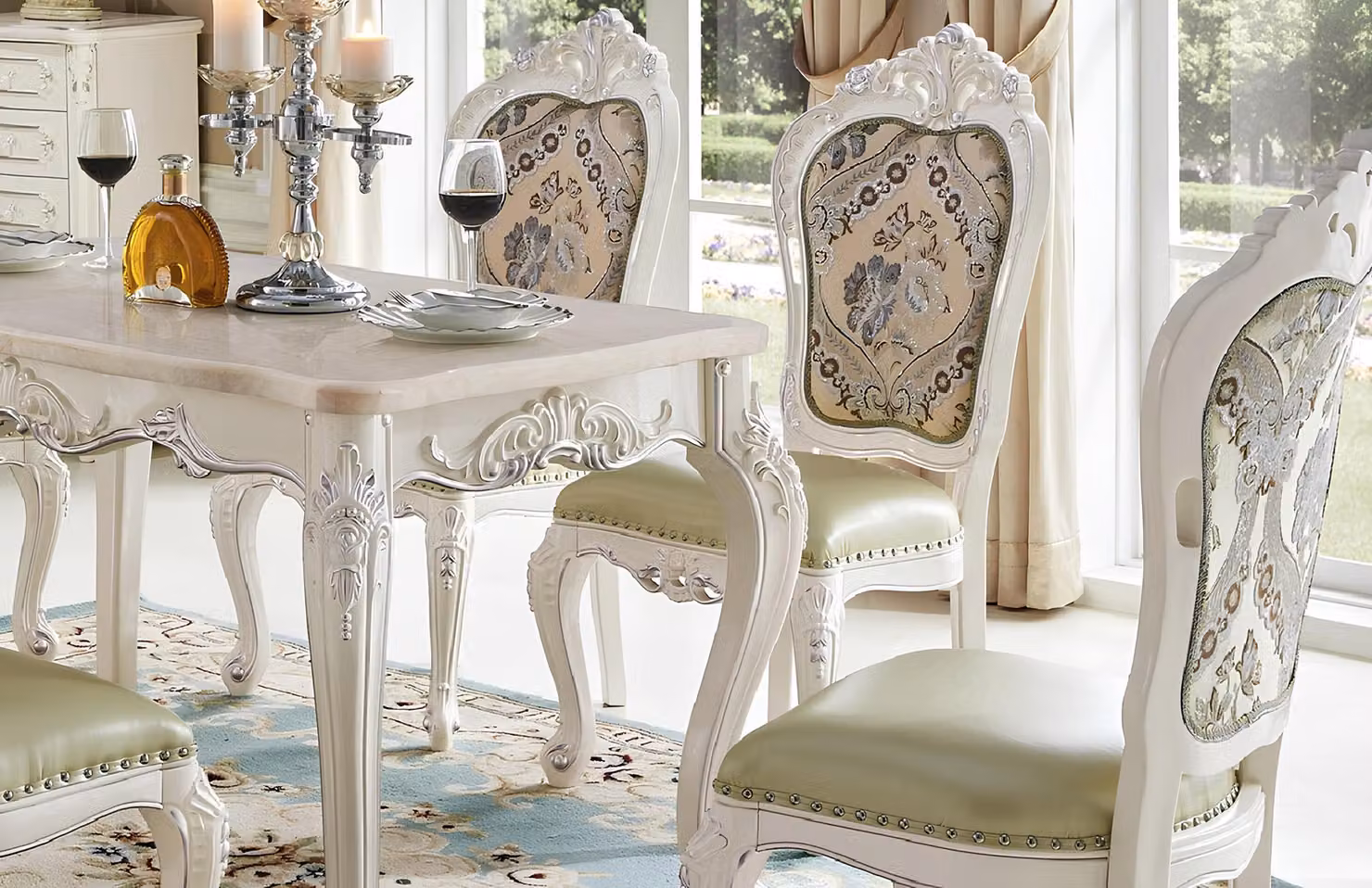 Design 6x Stühle Gruppe Set Gastro Esszimmer Stuhl Garnitur Sessel Polster