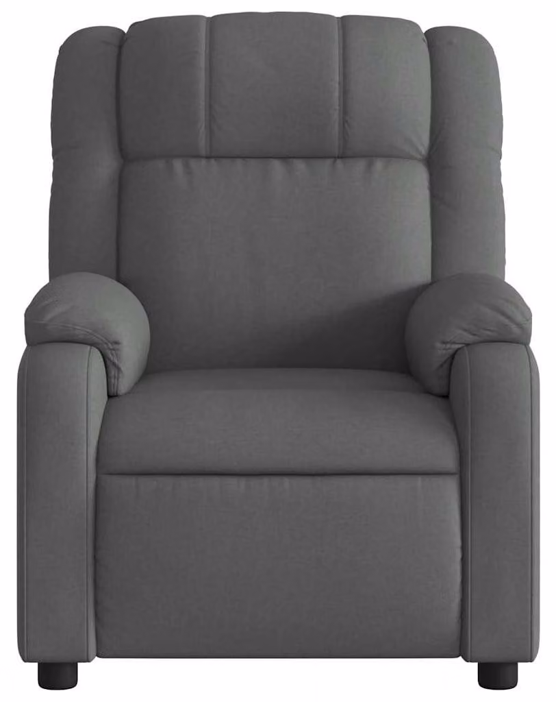 Poltrona reclinabile elettrica - Poltrona relax - Sedia elettrica - Poltrona massaggiante - Grigio scuro