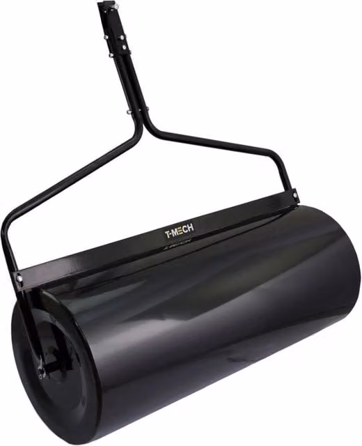 Rullo da Giardino Trainabile T-Mech 120L Acciaio per Prato