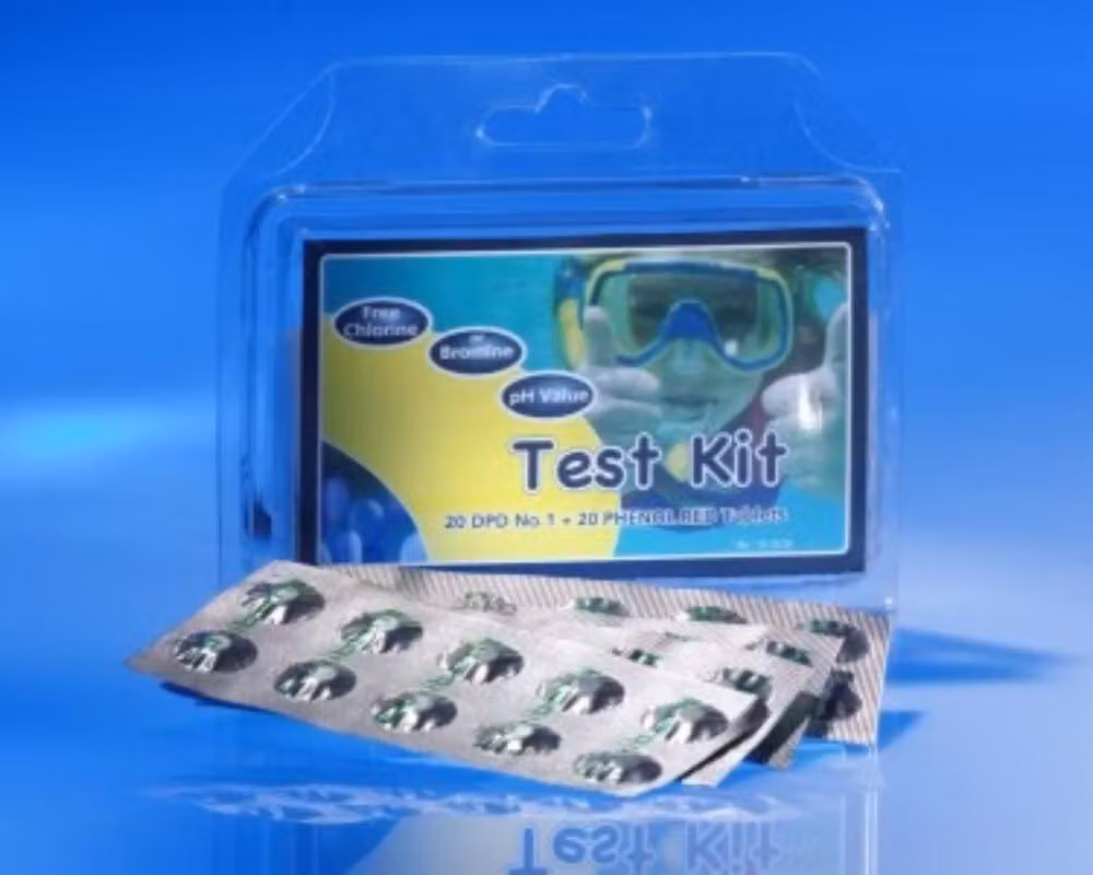 Confezione combinata di pastiglie reagenti per tester per piscine Scuba II e 3s, 5 in 1