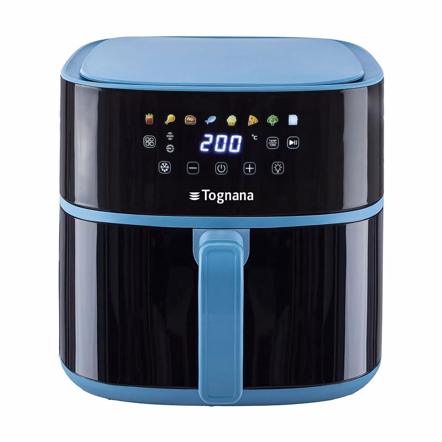 Friggitrice ad aria Tognana Linea Iridea Gold, 8 Litri, 2000 Watt con display digitale – 4