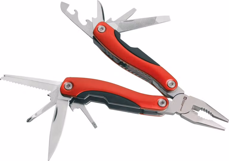 Schwarzwolf outdoor ARMADOR multitool, rosso con 15 utensili