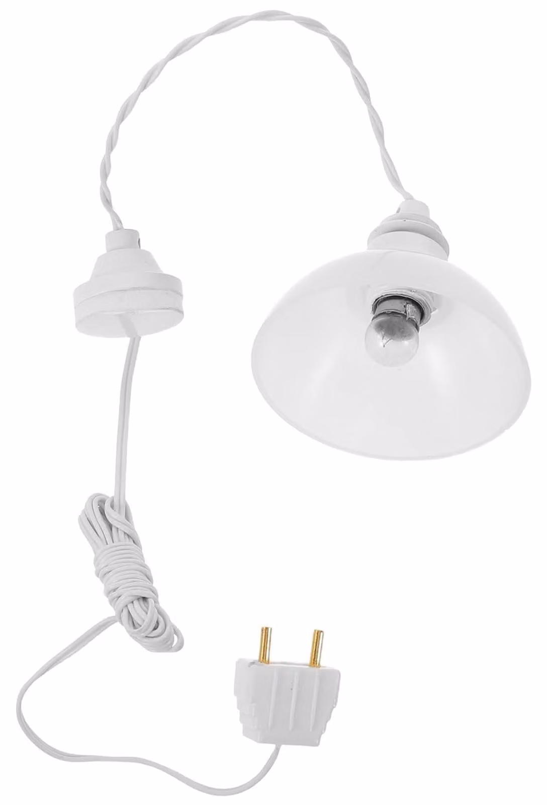 Elzusha - Lampadario in miniatura per case delle bambole