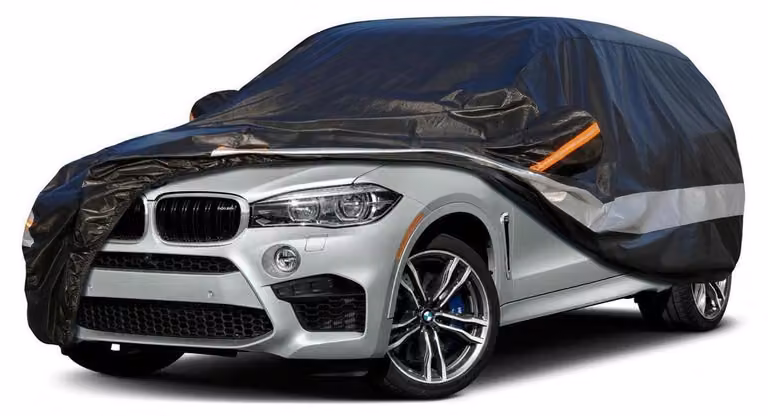 Copertura per auto, 10 strati, impermeabile, traspirante, colore nero, per BMW X6 (2007-2023)