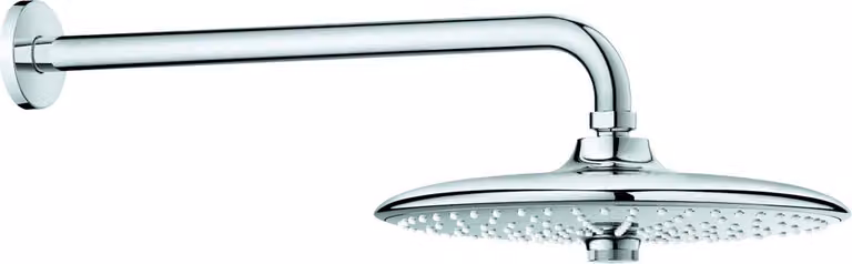 Grohe  Euphoria 260 Ensemble de douchette de tête 380 mm, 3 types de douche, sans limitation de débit, 26458000, 26458000