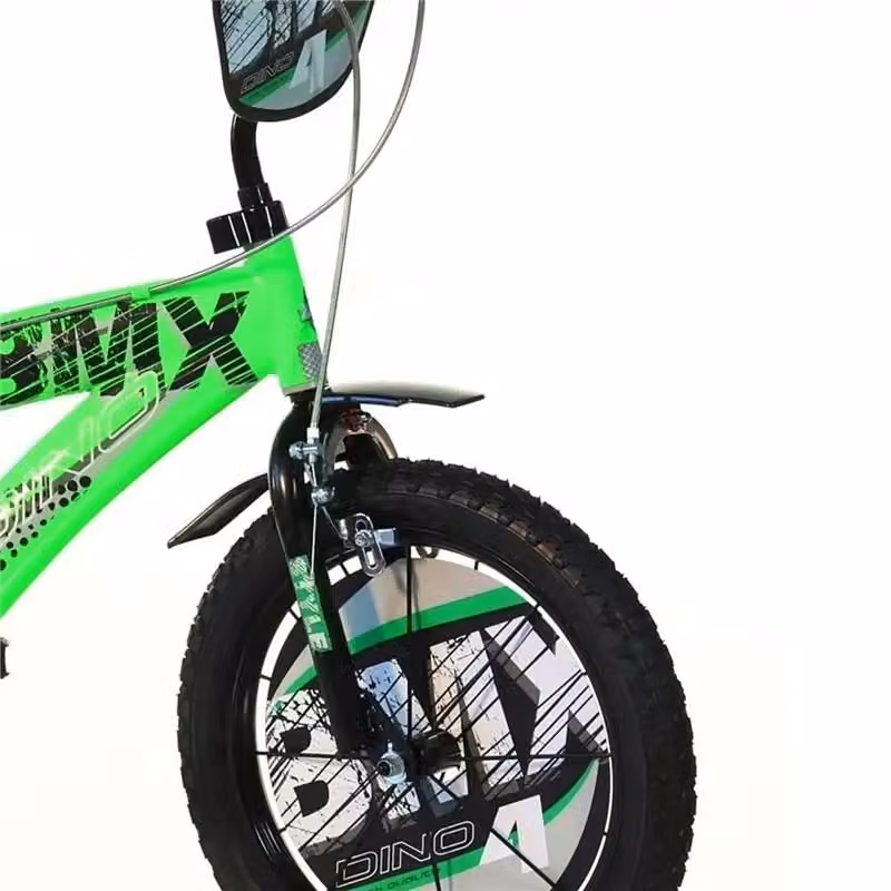 Bicicletta BMX da bambino Dino Bikes 16 pollici verde in metallo – 2