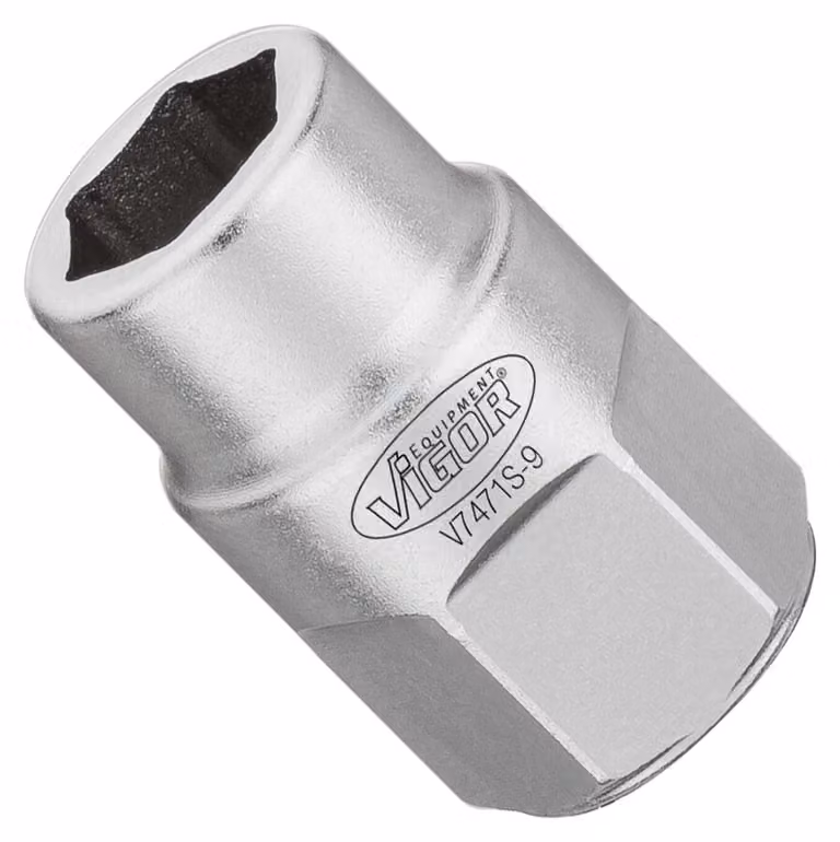 Inserto per chiave a bussola VIGOR V7471S-9 SW 9 mm