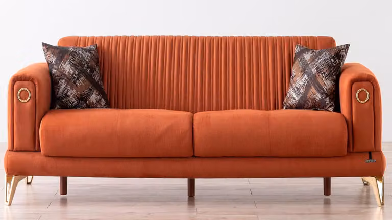 Elegante Sofagarnitur 3-Sitzer Modernes Design für stilvollen Wohnkomfort