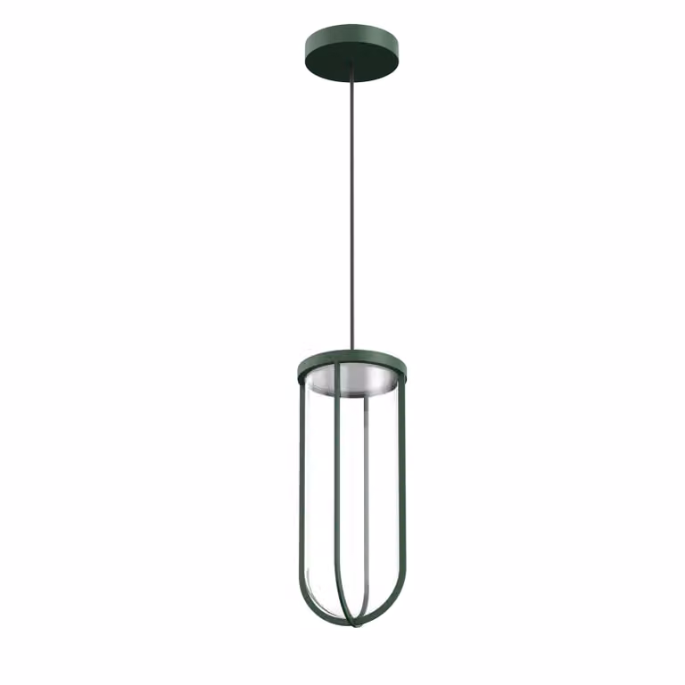 Flos - In Vitro Suspension Dimmable 1-10V - Esterno - Verde Foresta