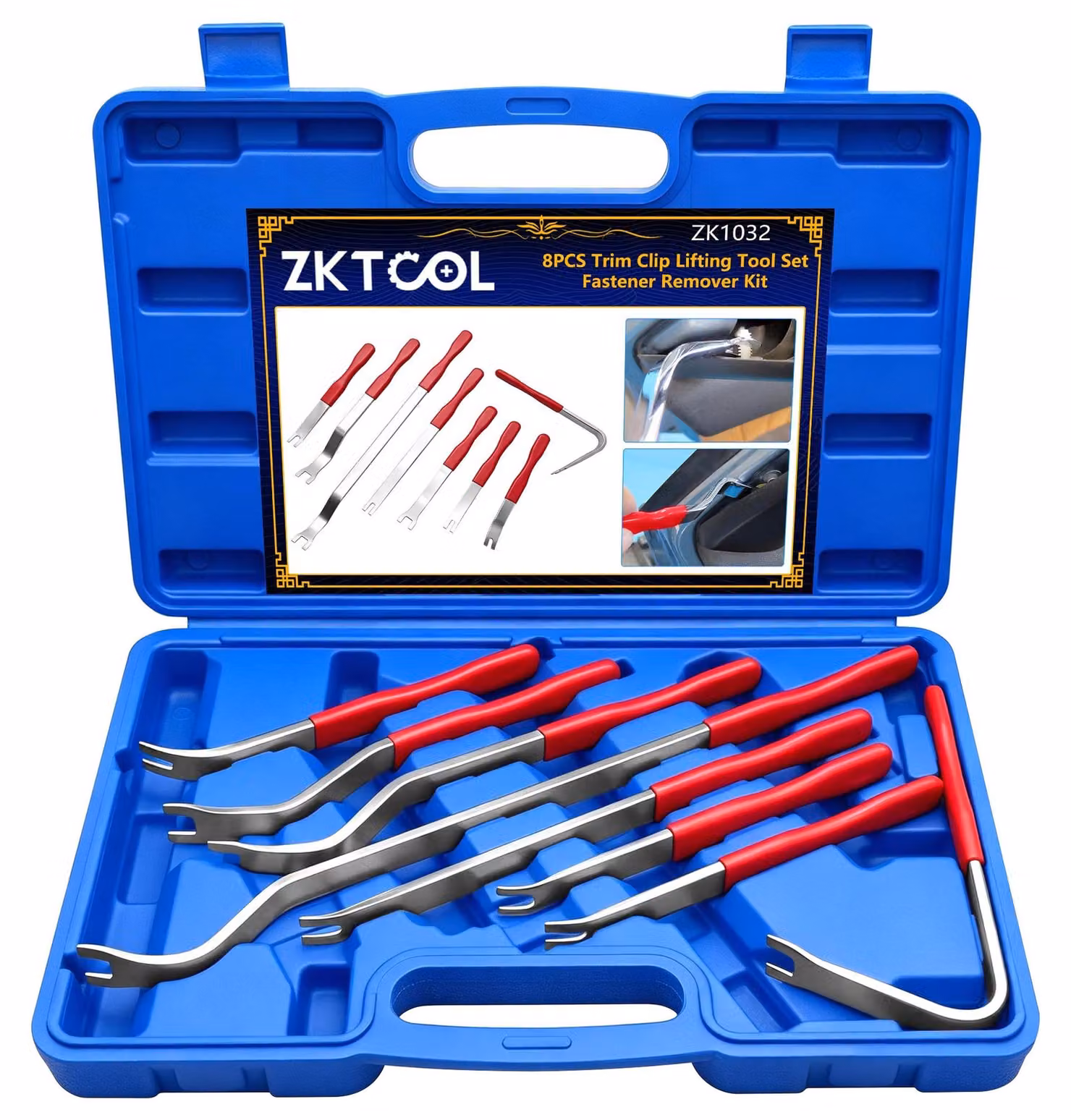 Solidchoice - Set di strumenti per il sollevamento e il fissaggio di rivestimenti per auto, per un montaggio rapido