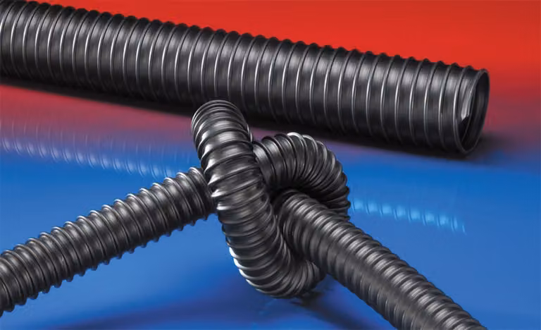Norres AIRDUC® PUR 351 EC Nero - 10 metri - 38 mm