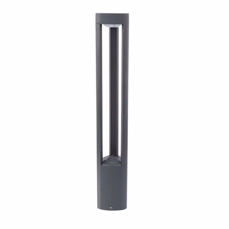Colonna luminosa per esterni 80x12,5 cm GX53 grigio scuro IP54 SU-MA FAN GL 11205