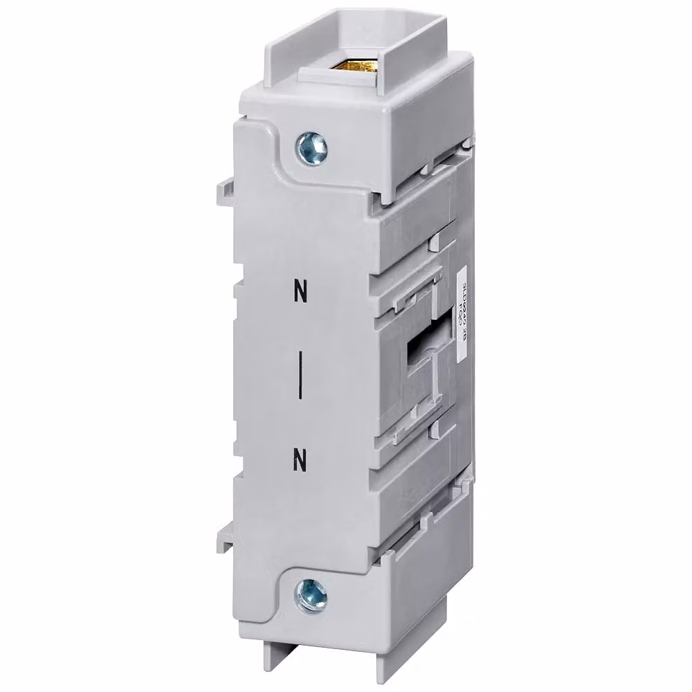 Morsetto Siemens per conduttore neutro/PE, passante, per montaggio frontale, accessorio 3LD92402B