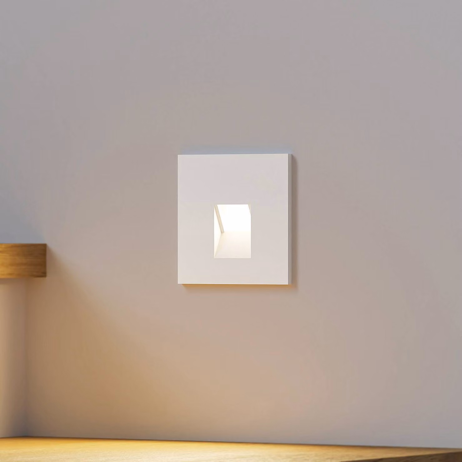Luci LED da incasso Arcchio Vexi, 7,5 cm x cm, bianca, CCT Vexi Arcchio, dimmerabile, Bianco / Opale, Soggiorno / Sala da pranzo, Alluminio, Moderno, Faretto da incasso a parete