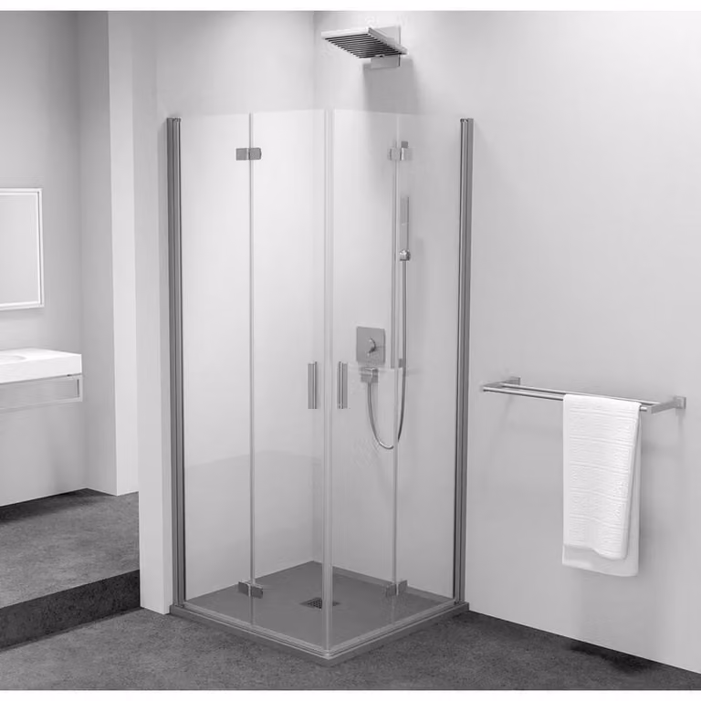 Cabina doccia angolare ZOOM 700x700mm, ingresso angolare