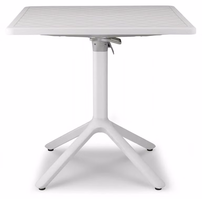 TAVOLO ECO RIBALTABILE 70X70 h75 PIANO LISCIO - SCAB Colore: Lino