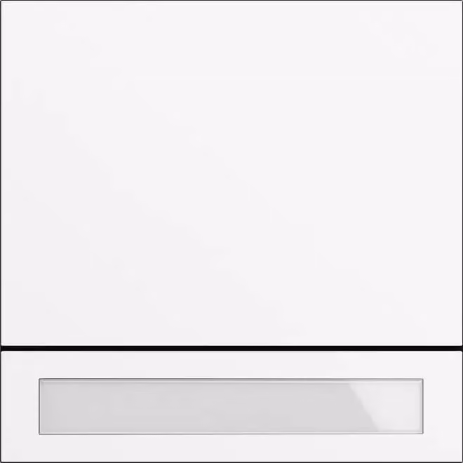 Gira 5531902 Modulo pulsante di chiamata 1f Sistema 106 Bianco traffico (laccato)