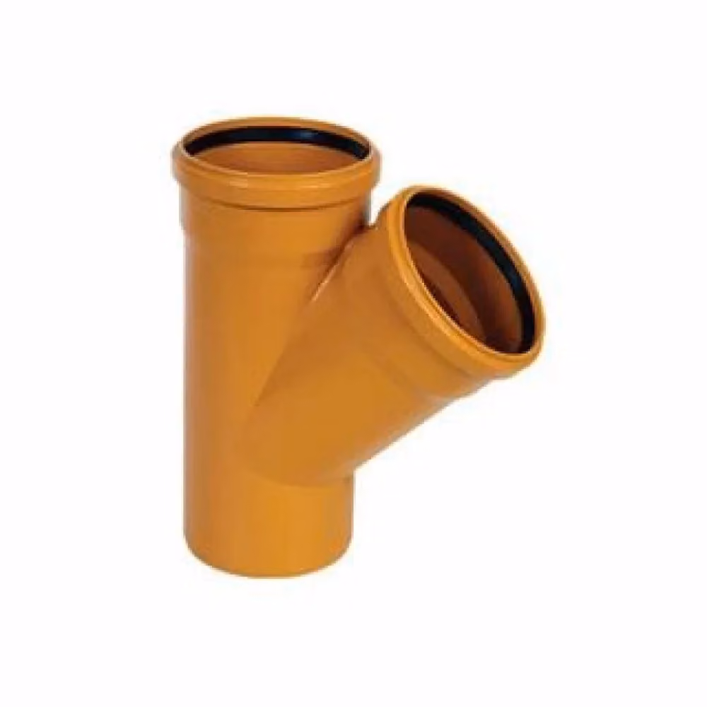 Braga in PVC per fognatura Coxe By Edilidrico diametro 400 mm nero e arancione – 2