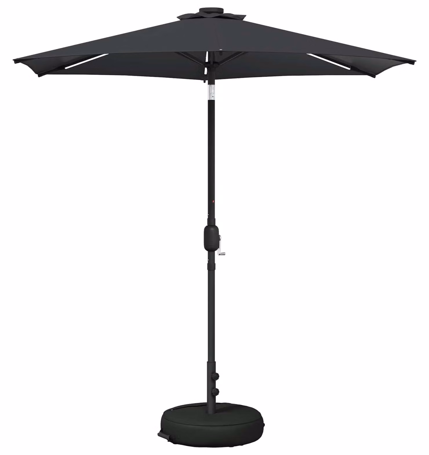 Parasol da Giardino con Luci LED 230 x 230 cm Poliestere