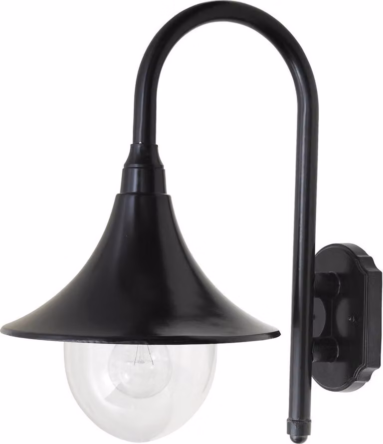 Lampada da parete classica per esterni 1xE27 Konstanz nero 8245 Rabalux