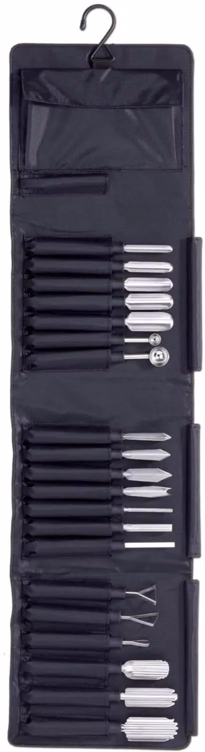 Set 20 coltelli per intaglio e decoro di Sanelli Ambrogio