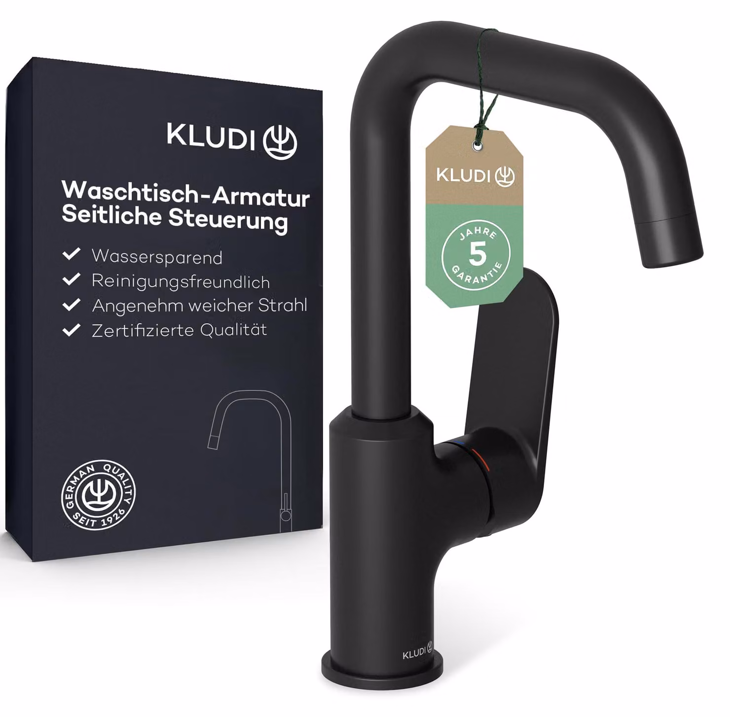 KLUDI-X1 Lavabo a comando laterale EHM