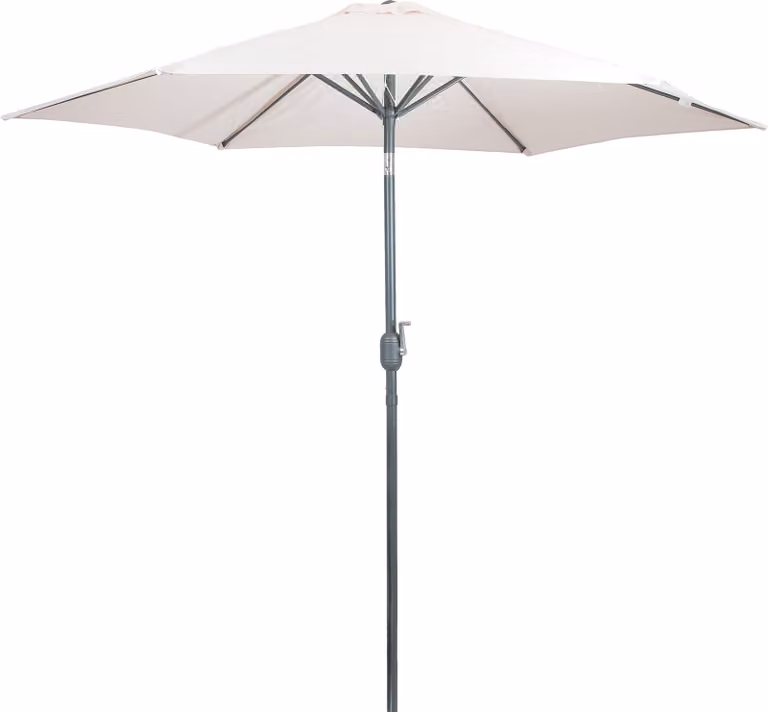 Ombrellone Ø circa 270 cm ecrù