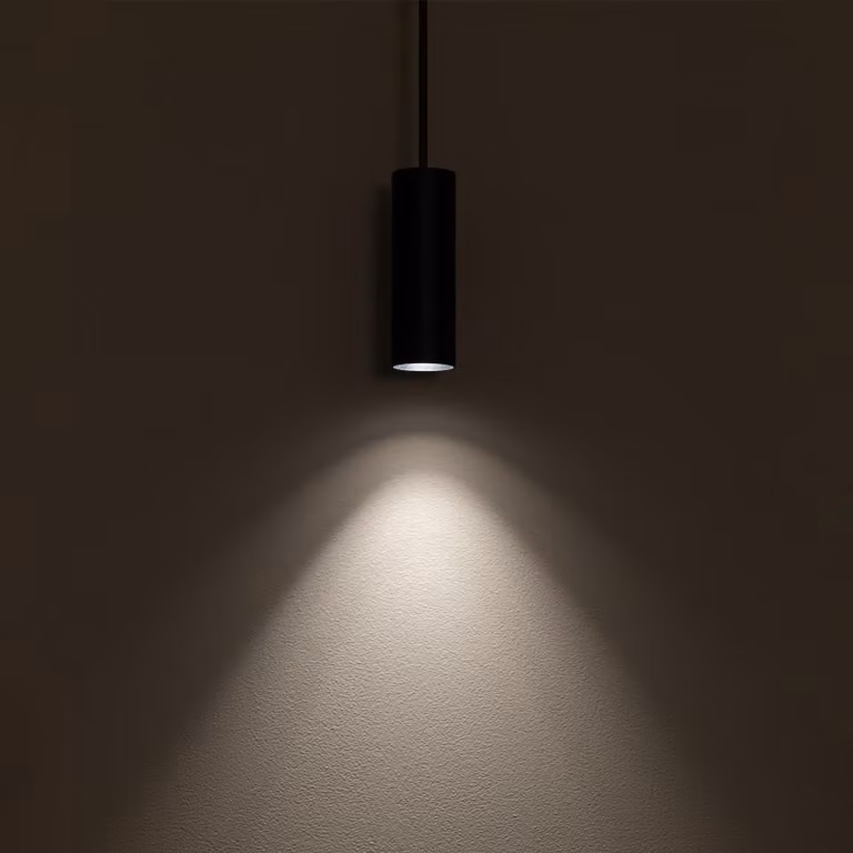 Lampada a sospensione FOURTY nera 1xGU10x10W in metallo, dimensioni: 133x4x4 cm, IP20, Nowodvorski Lighting